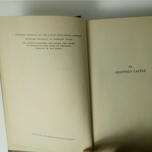Vintage Book - Cluny Brown by Margery Sharp Hardco - Picture 7 of 11